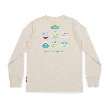 LAUNDRY'S CAFE ロングスリーブTシャツ