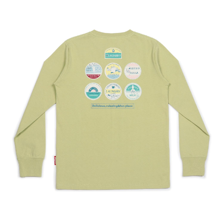 LAUNDRY'S CAFE ロングスリーブTシャツ
