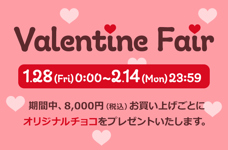 Valentine Fair｜ランドリーTシャツ公式通販